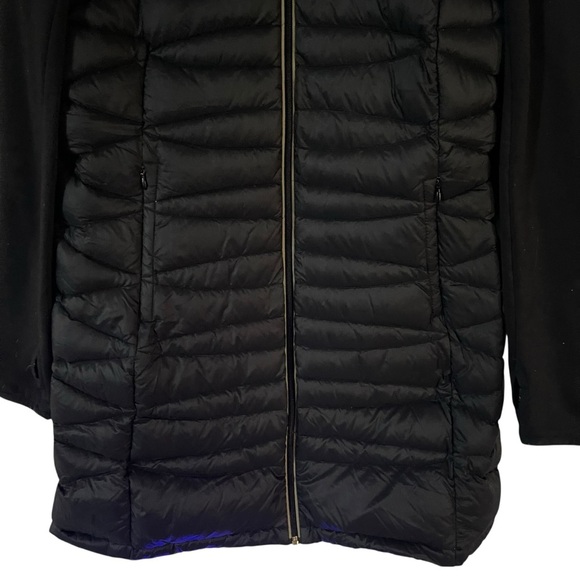 Michael Kors Black Insulated Downe Quilted Puffer Jacker Size L - Picture 5 of 7